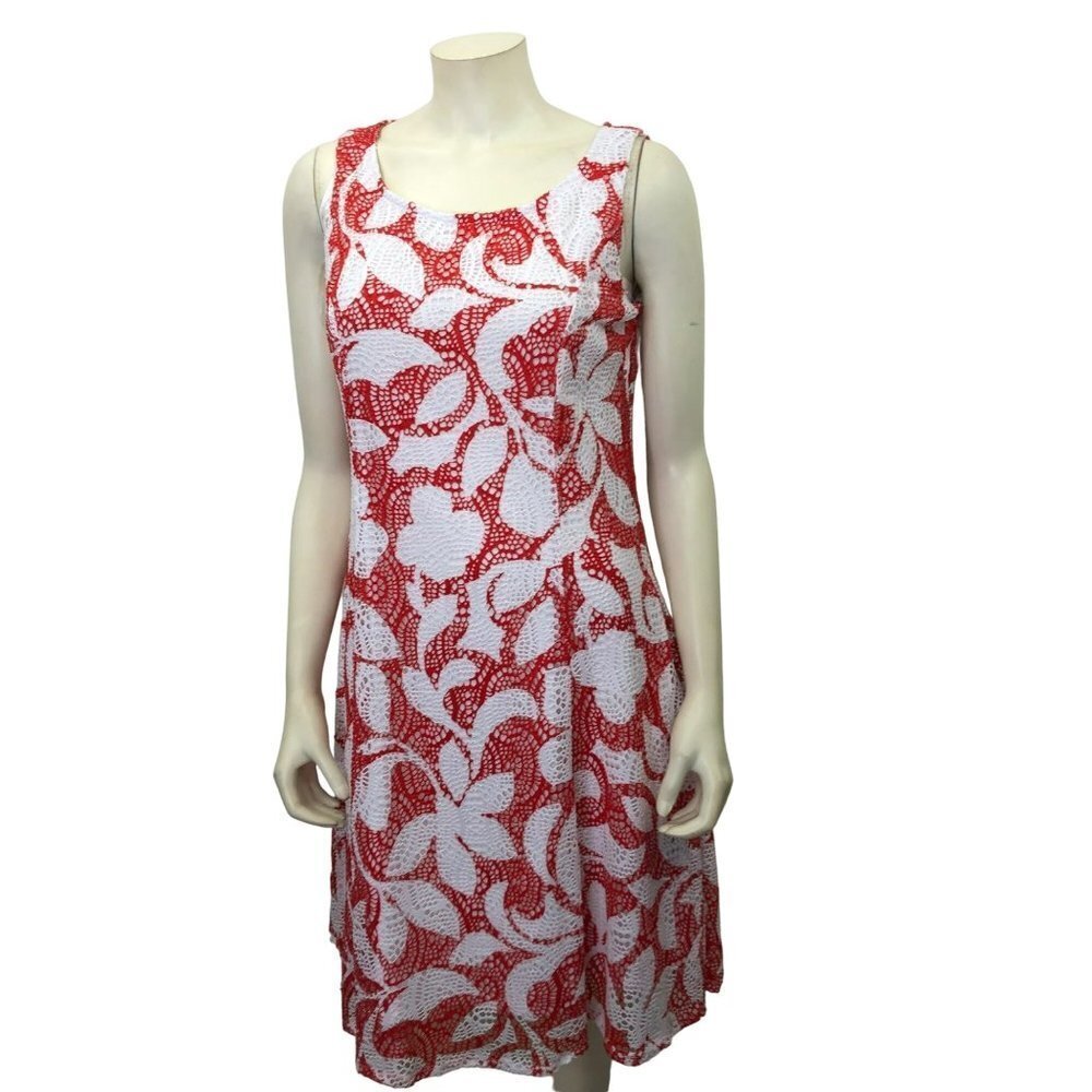 Perceptions Sleeveless Lace Sheath Dress‎ SM NEW WITHOUT TAG